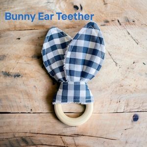 Bunny Ear Teether for Sensory Play & Teething Relief